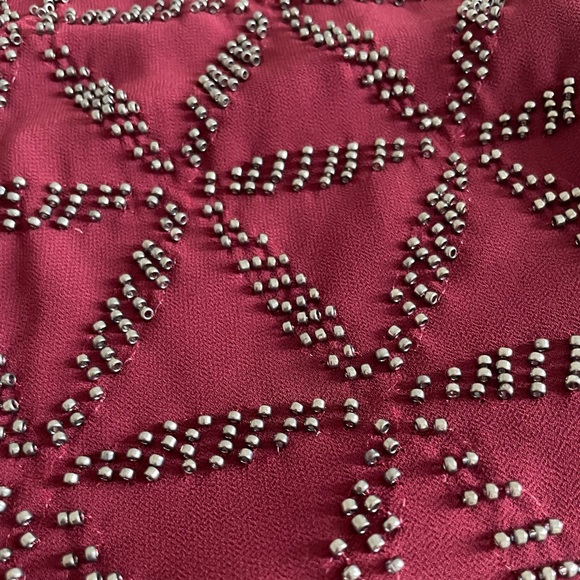 Hollister🍷 Burgundy cropped top // size: S // great condition - Picture 3 of 3